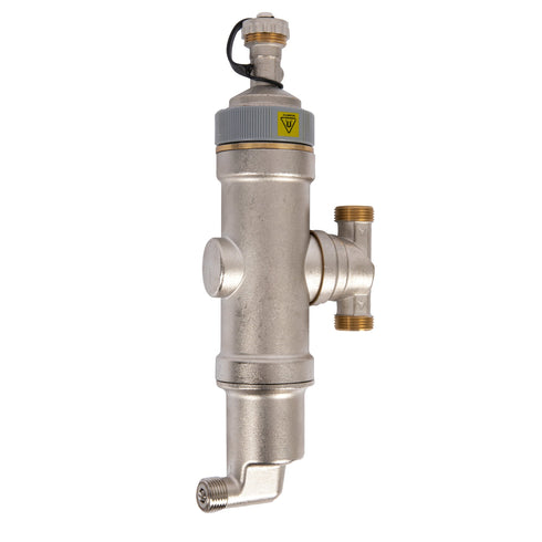 Filtru dublu cu separator de murdarie IBO Dambat IBF-V2 3/4”, 3/4 toli, 10 bar