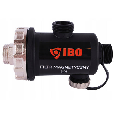 Filtru apa magnetic cu separator de murdarie IBO Dambat I-002, 30l/min, 3/4 inch